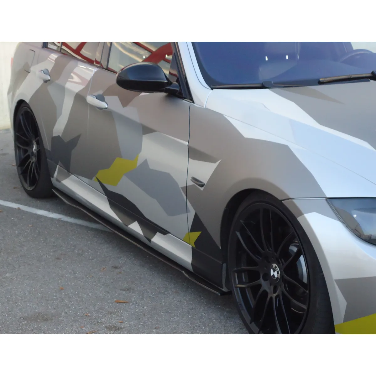 Carbon Seitenschwelleransatz (R/L) passend für BMW E90/91