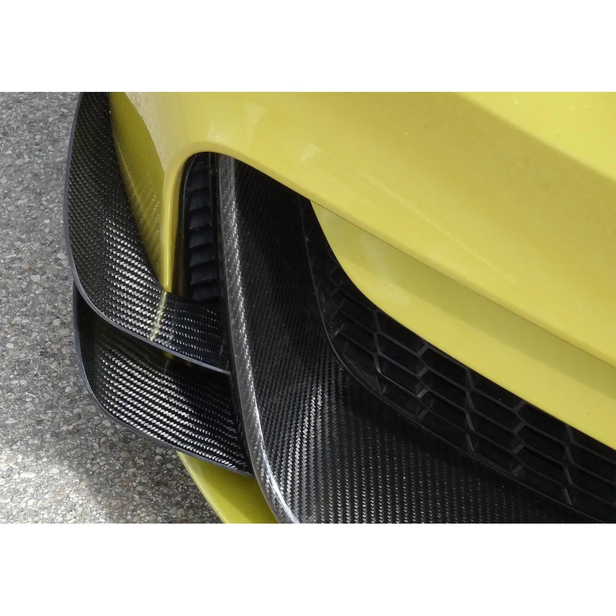 Carbon Front Wings / Canards "Race-Style" passend für BMW M3 F80, M4 F82/83