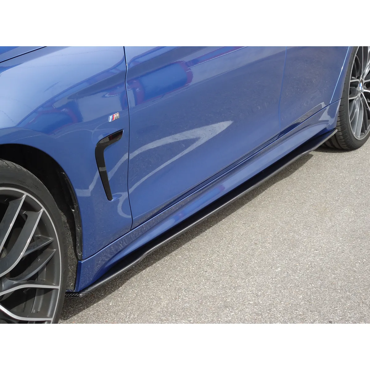 Carbon Seitenschwelleransatz (R/L) passend für BMW F32/33/36