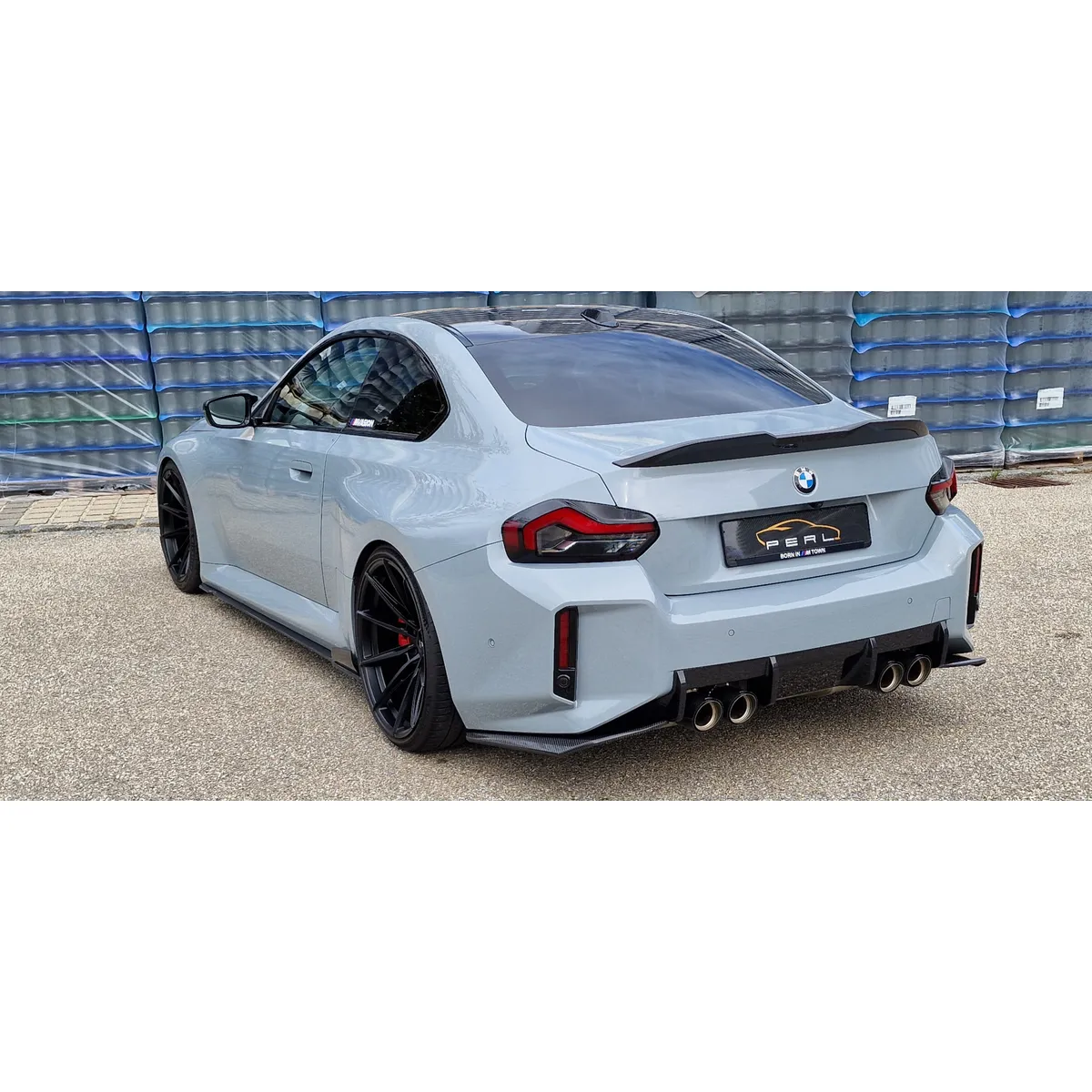 Carbonansatz Heckstoßstange passend für BMW M2 G87 (R/L)