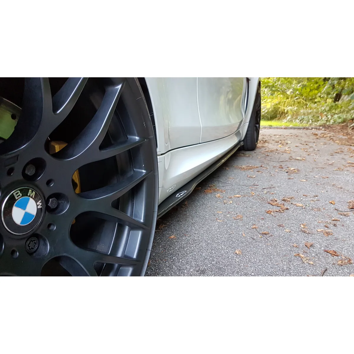Carbon Seitenschwelleransatz (R/L) passend für BMW 1er M Coupé