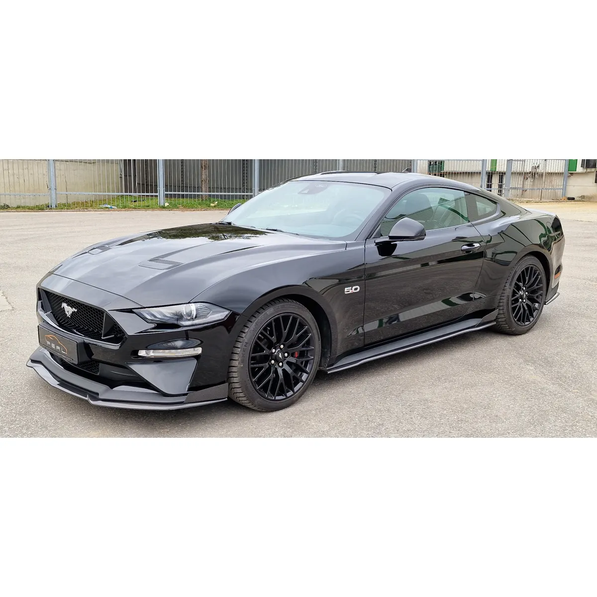 Carbon Frontwings eckig passend für Ford Mustang 6 Facelift