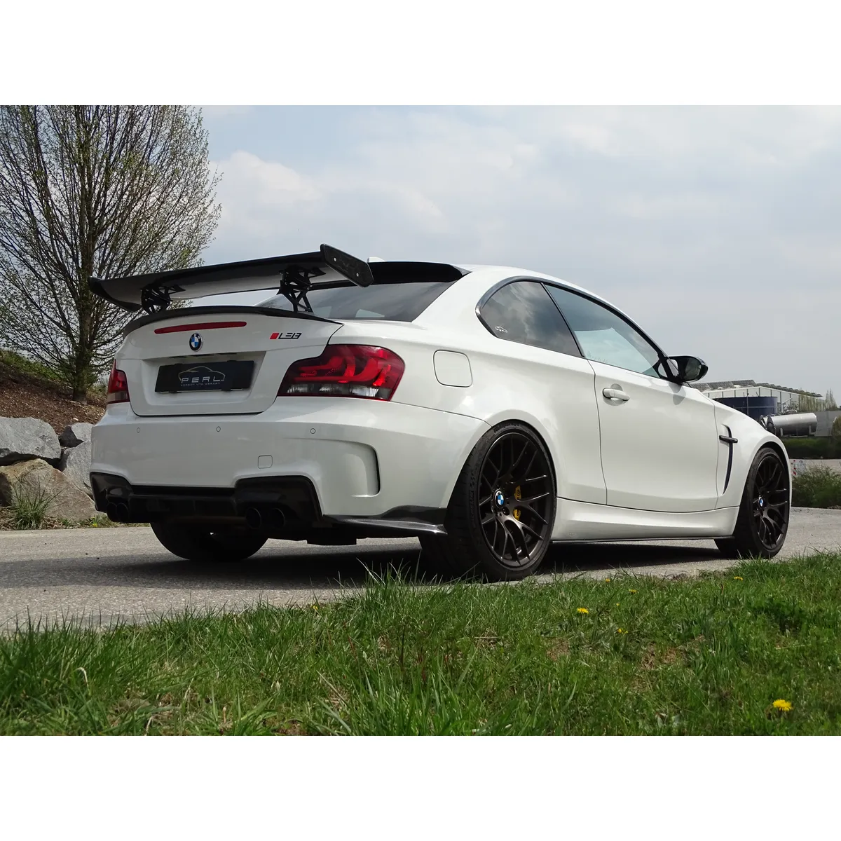 Carbon Heckflügel passend für BMW 1er M Coupé E82