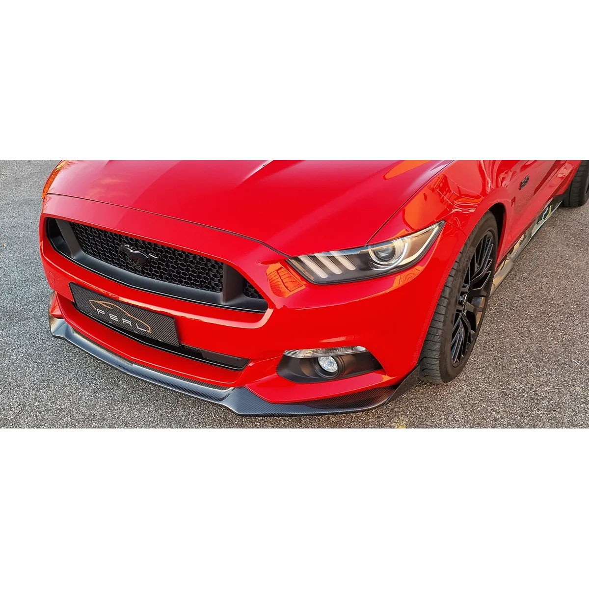Carbon-Frontcover passend für Ford Mustang 6 LAE (VFL)