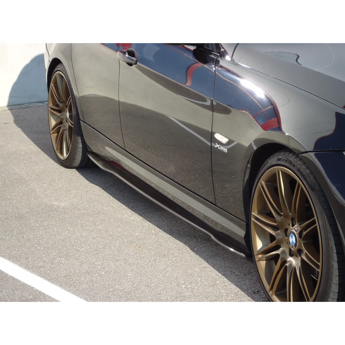 Carbon Seitenschwelleransatz (R/L) passend für BMW E90/91