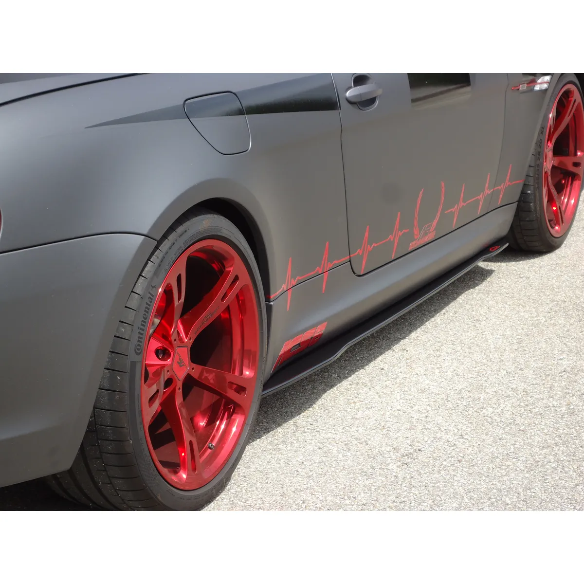 Carbon Seitenschwelleransatz passend für BMW 6er E63/64 (R/L)