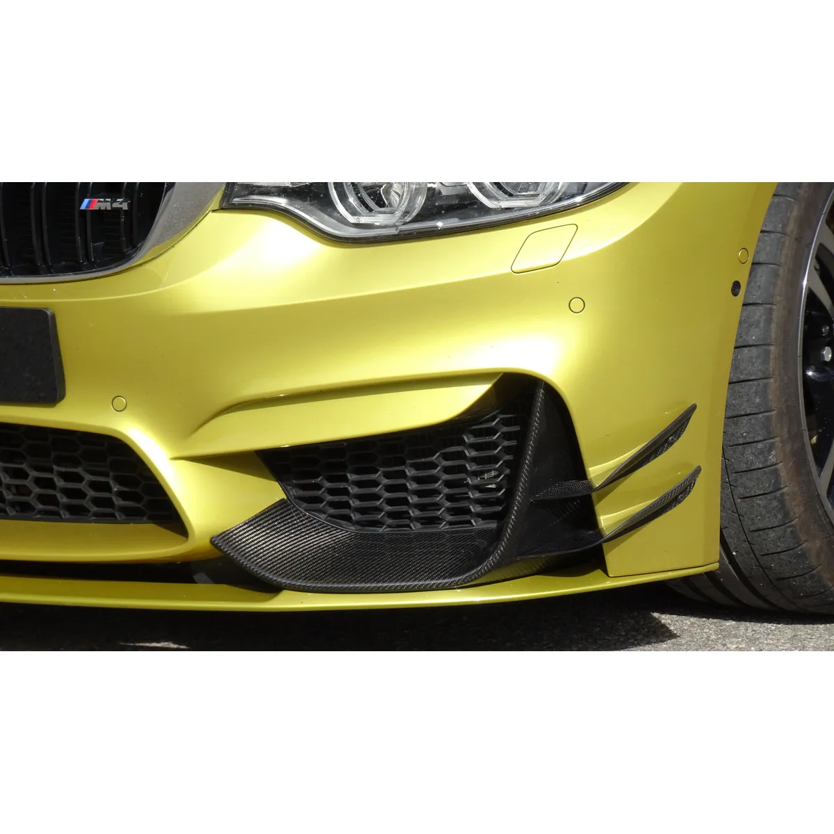 Carbon Front Wings / Canards "Race-Style" passend für BMW M3 F80, M4 F82/83