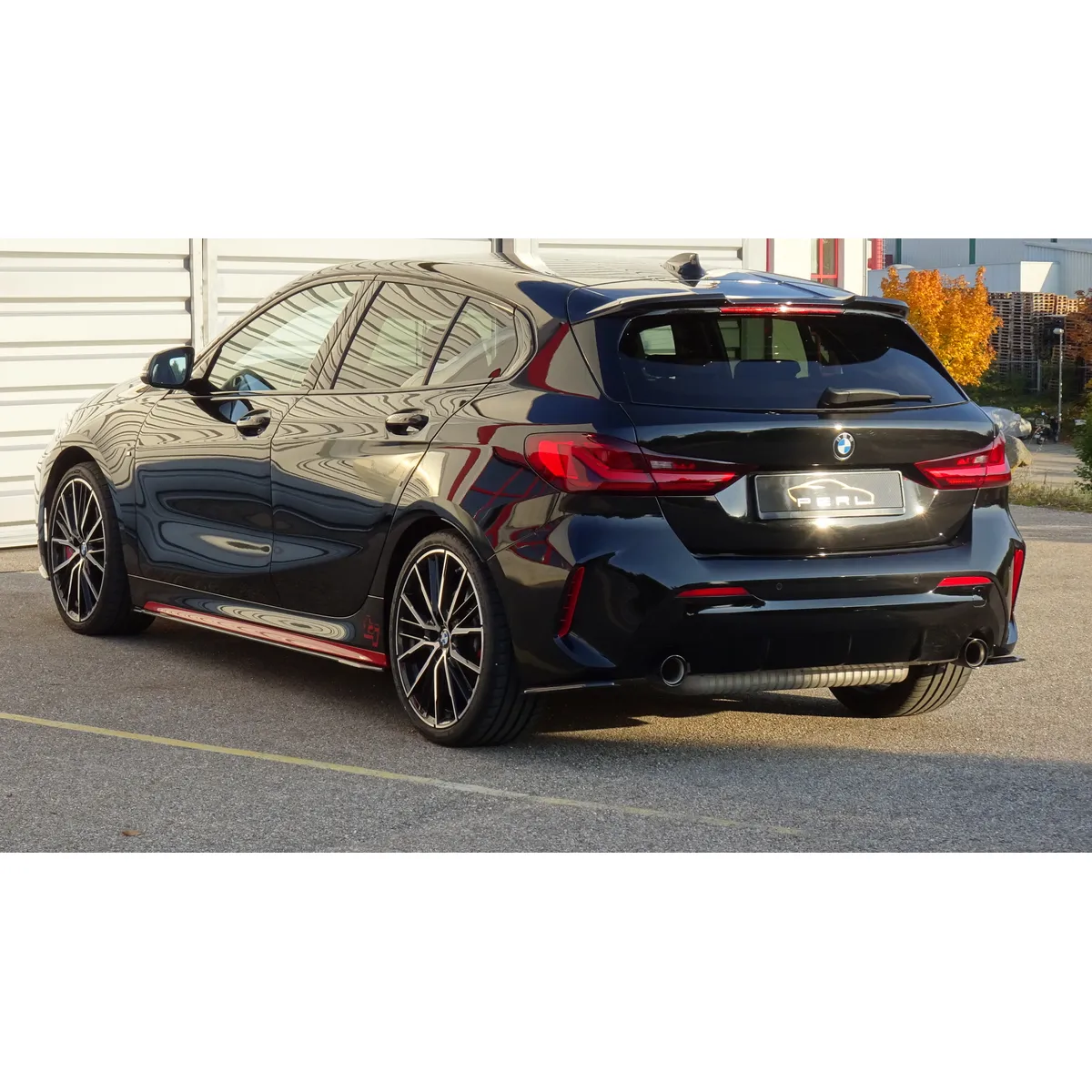 Carbonansatz Heckstoßstange passend für BMW 1er F40 (L/R)