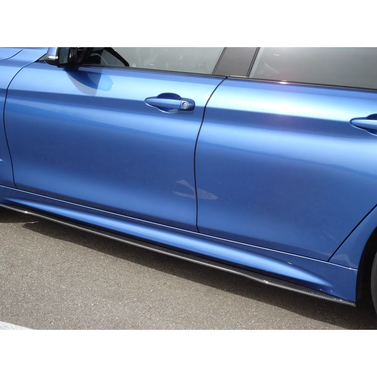 Carbon Seitenschwelleransatz (R/L) passend für BMW F32/33/36