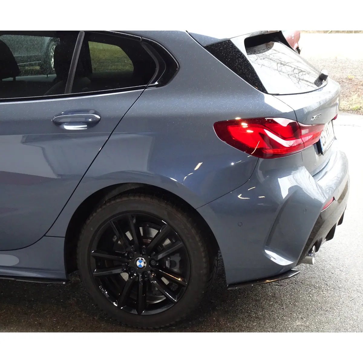 Carbonansatz Heckstoßstange passend für BMW 1er F40 (L/R)