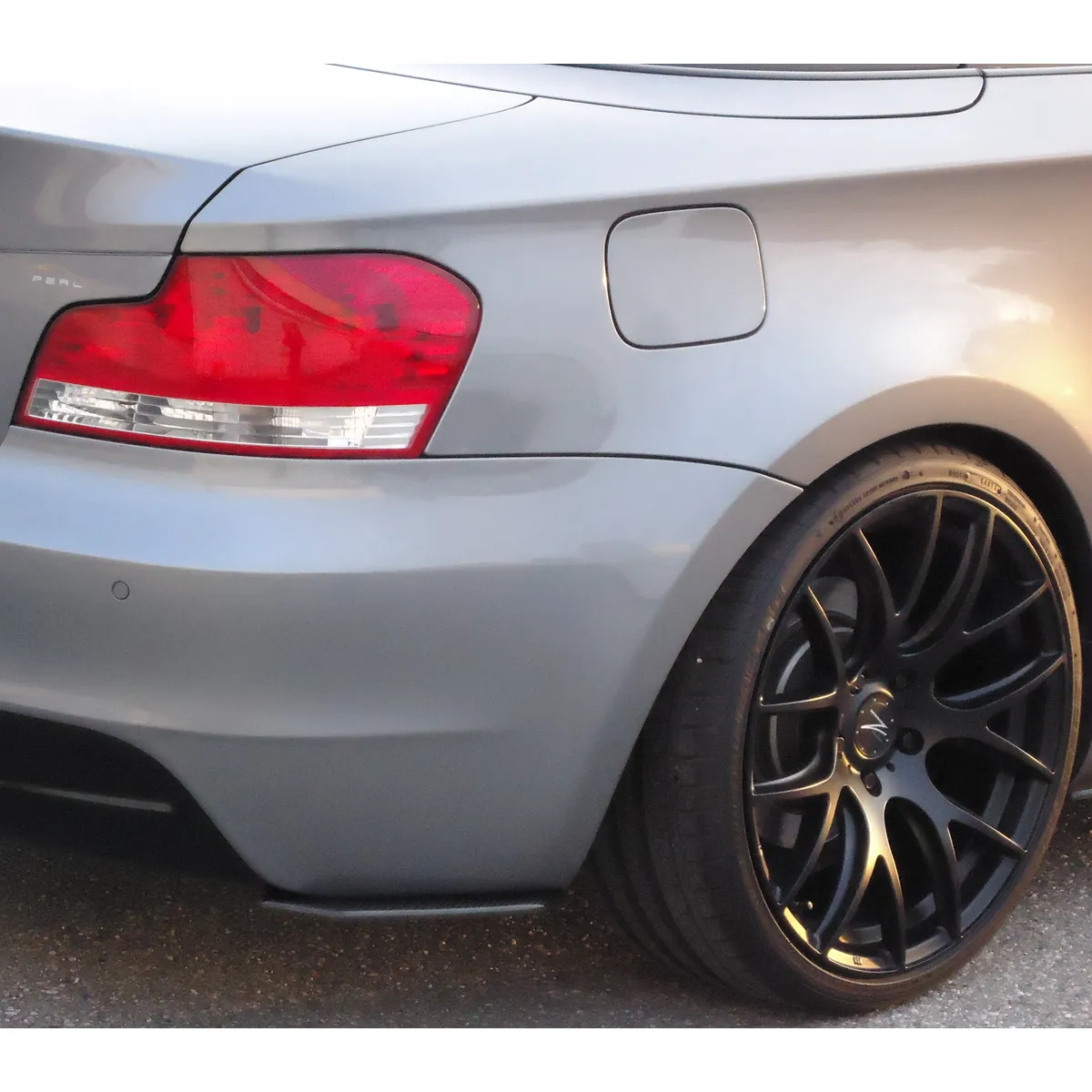 Carbonansatz Heckstoßstange passend für BMW E82/88 (R/L)