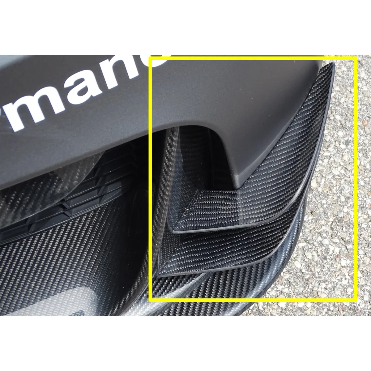 Carbon Front Wings / Canards "Race-Style" passend für BMW M3 F80, M4 F82/83
