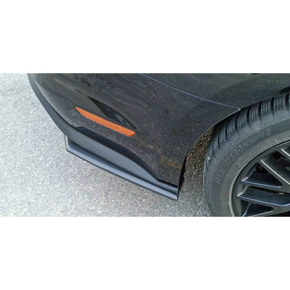 Carbonansatz Heckstoßstange passend für Ford Mustang 6 (R/L)