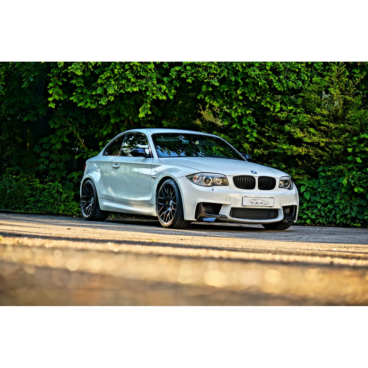Carbonsplitter passend für BMW 1er M und Kerscher Spoilerstoßstange KM