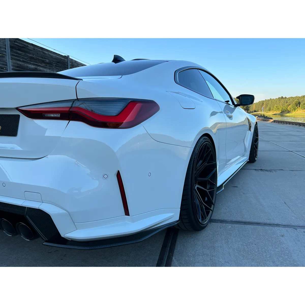 Carbonansatz Heckstoßstange passend für BMW M3 G80/81, M4 G82/83