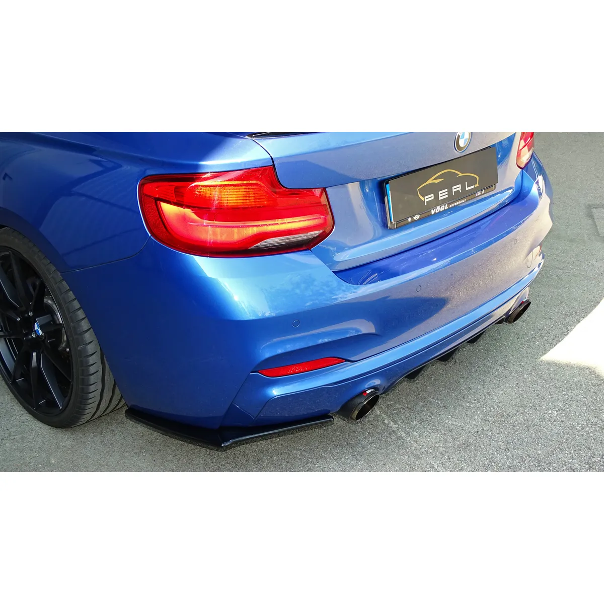 Carbonansatz Heckstoßstange passend für BMW 2er F22/23 235i / 240i (R/L)
