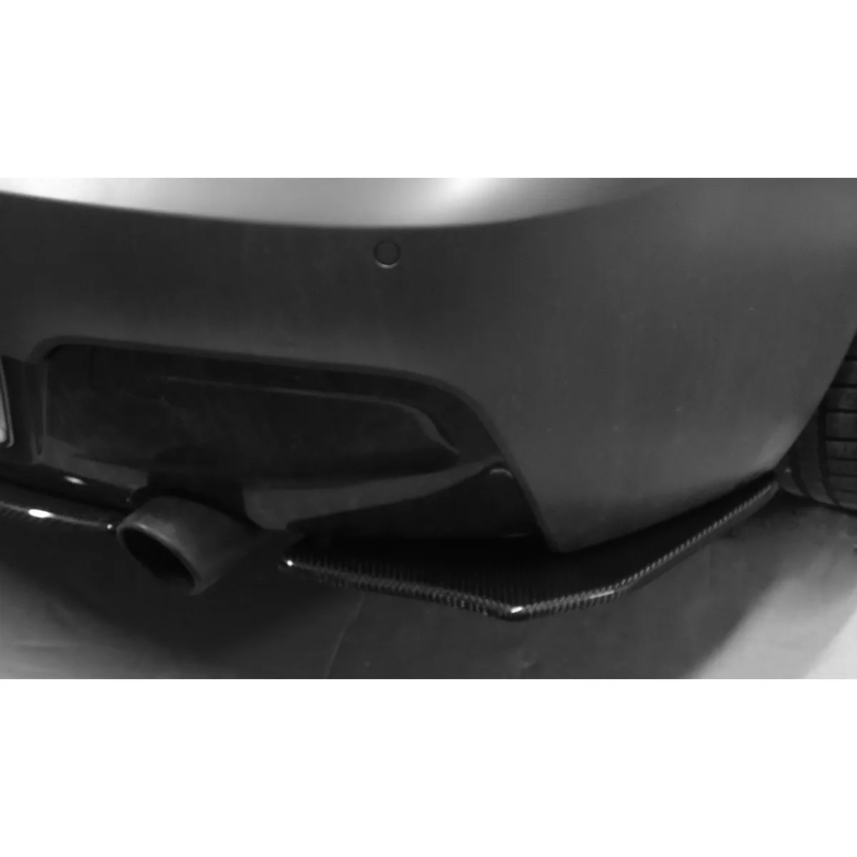 Carbonansatz Heckstoßstange passend für BMW F20/21 VFL (R/L) M135i