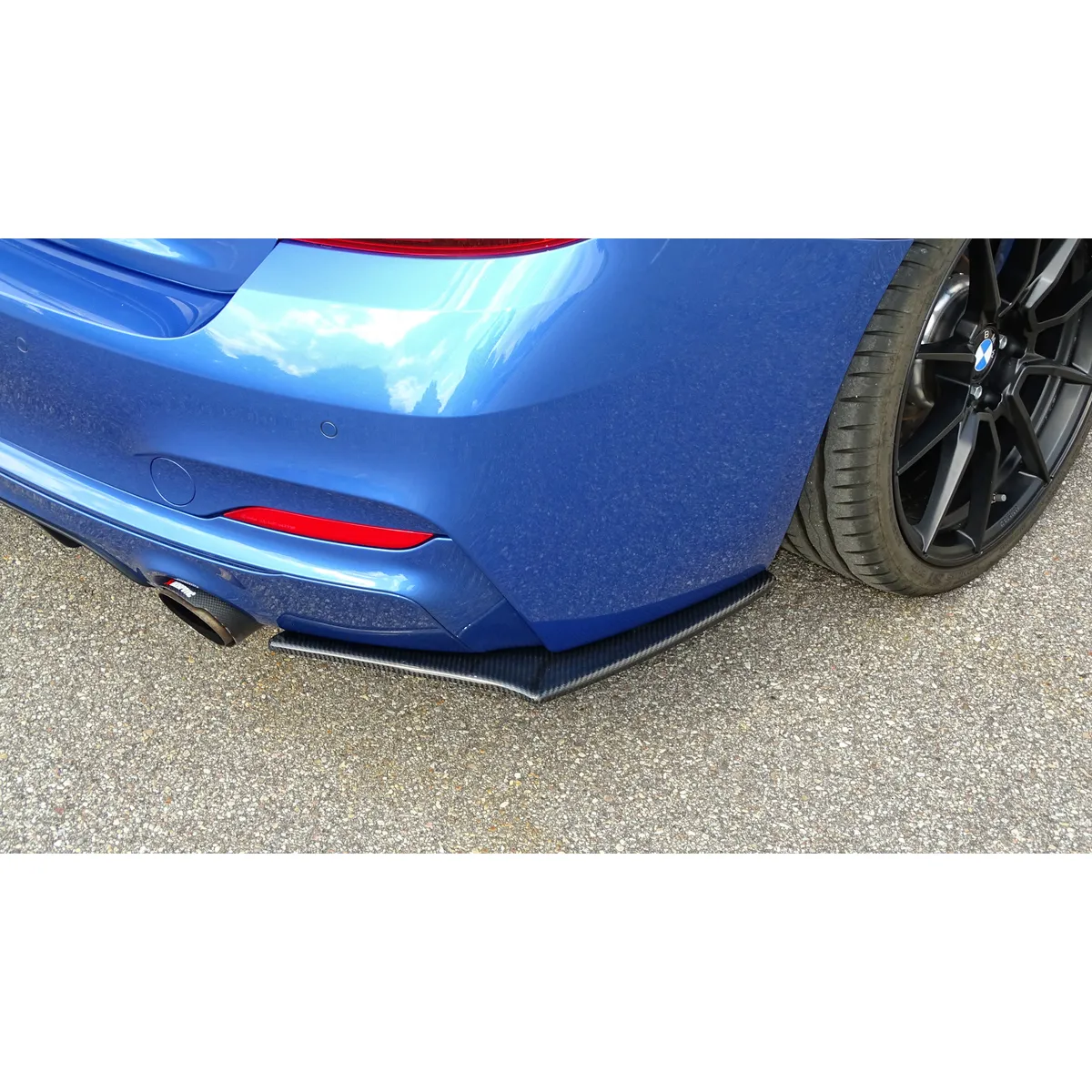 Carbonansatz Heckstoßstange passend für BMW 2er F22/23 235i / 240i (R/L)