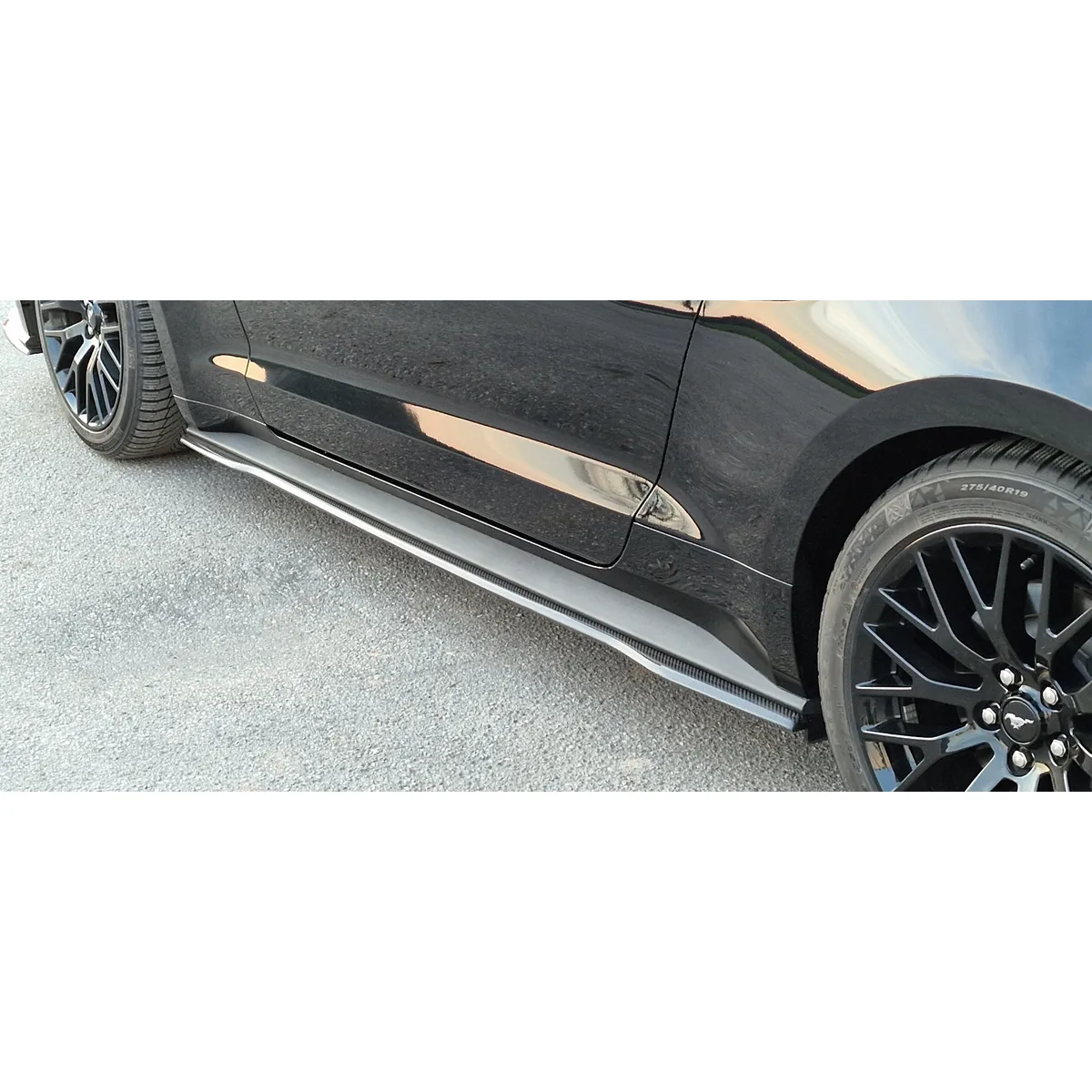 Carbon Seitenschwelleransatz (R/L) passend für Ford Mustang 6