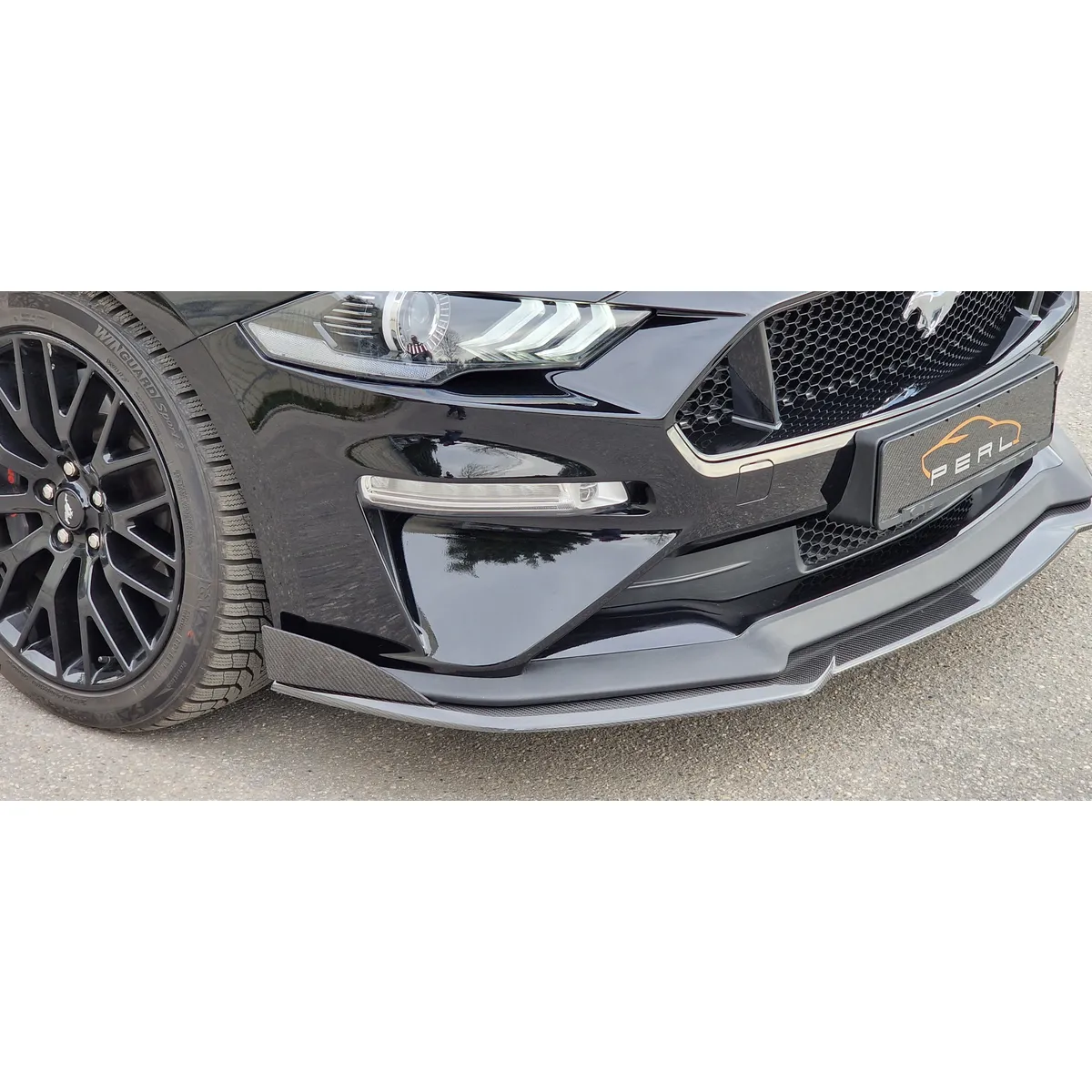 Carbon Frontwings rund passend für Ford Mustang 6
