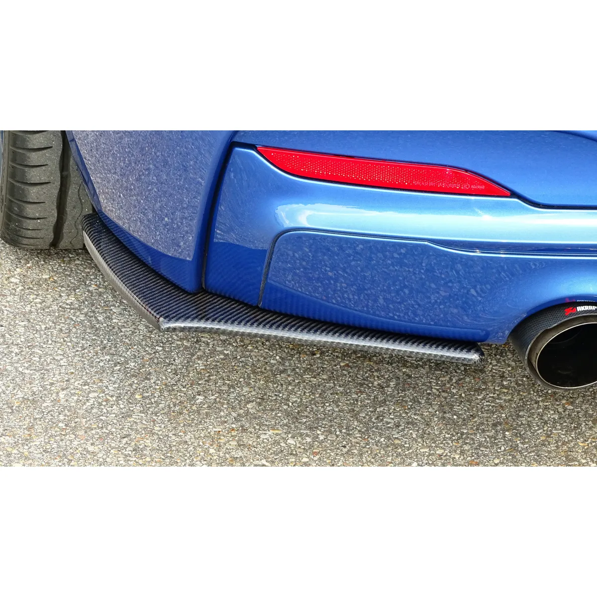 Carbonansatz Heckstoßstange passend für BMW 2er F22/23 235i / 240i (R/L)