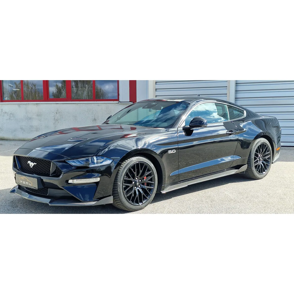 Carbon Seitenschweller-Cover (R/L) passend für Ford Mustang 6