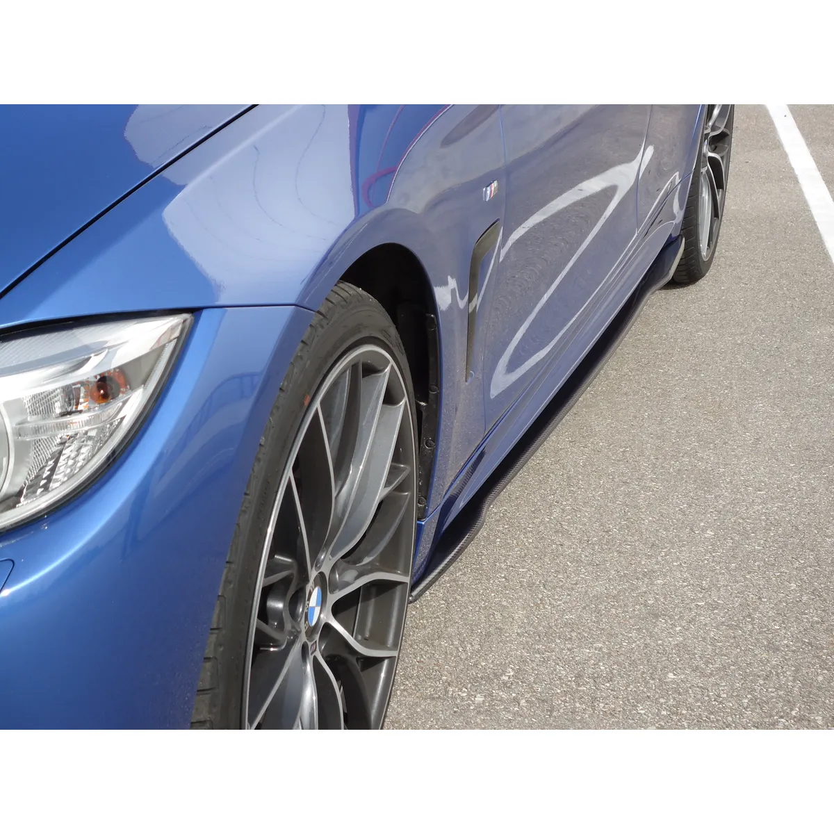 Carbon Seitenschwelleransatz (R/L) passend für BMW F32/33/36