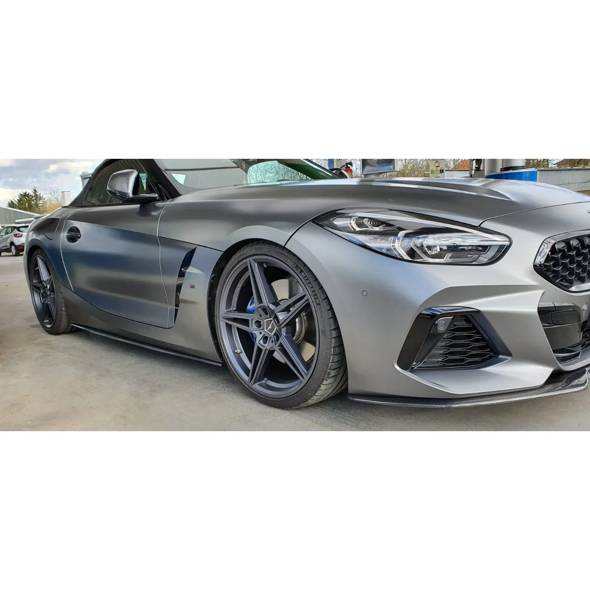Carbon Seitenschwelleransatz (R/L) passend für BMW Z4 G29 (gerade Variante)