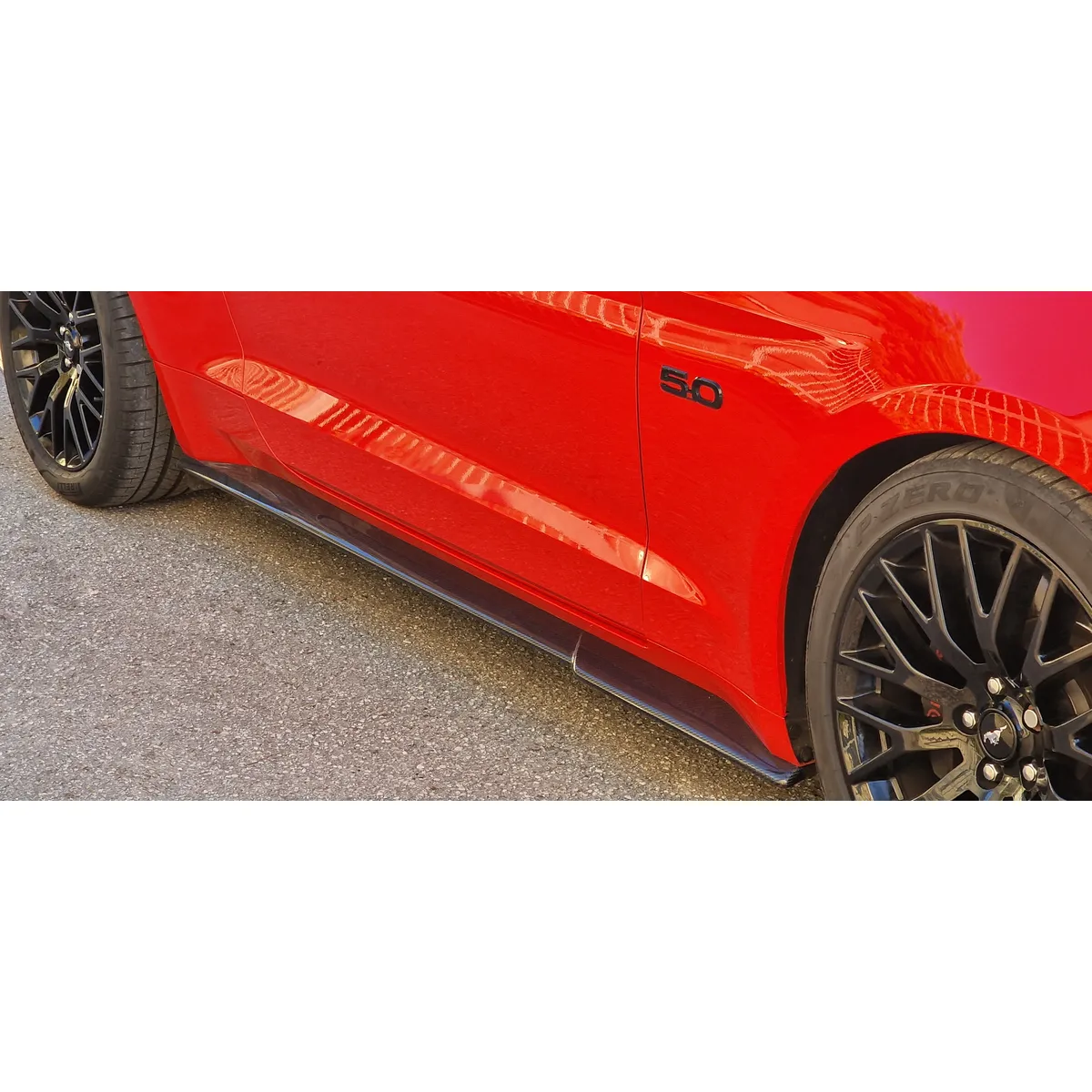 Carbon Seitenschweller-Cover (R/L) passend für Ford Mustang 6