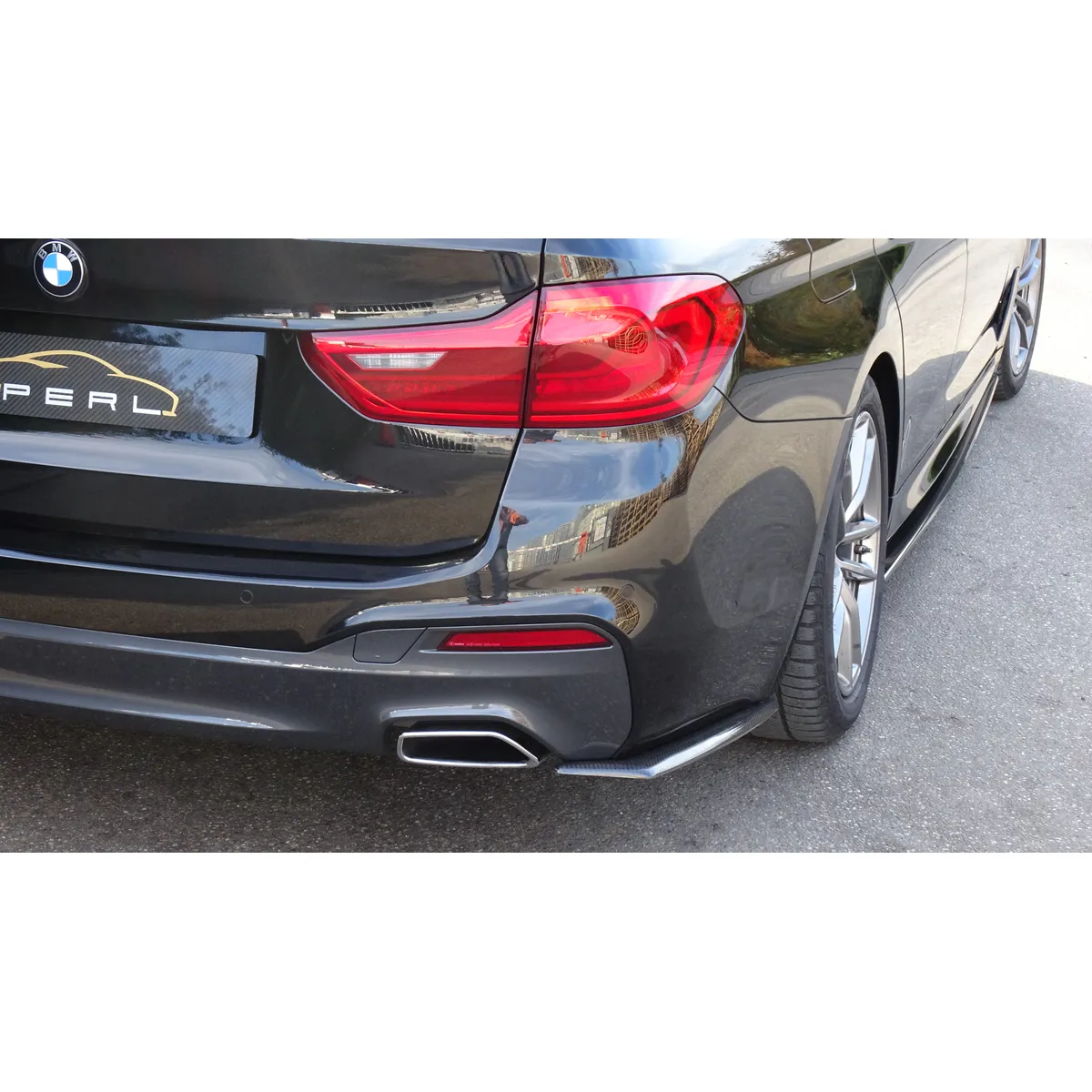 Carbonansatz Heckstoßstange passend für den BMW 5er G30/31 M-Paket
