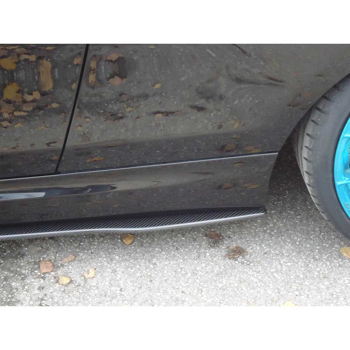 Carbon Seitenschwelleransatz (R/L) passend für BMW  E82 / 88 M-Paket