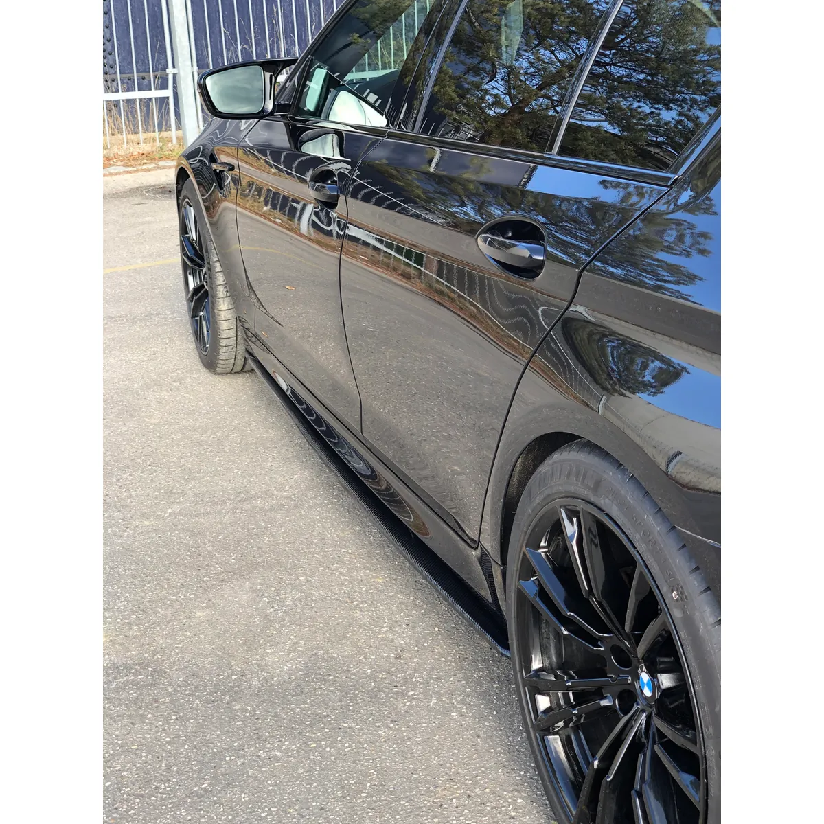 Carbon Seitenschwelleransätze (R/L) passend für BMW M5 F90