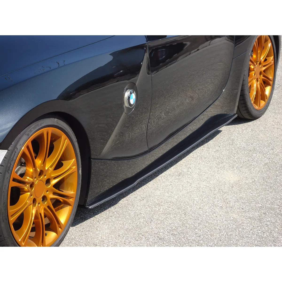 Carbon Seitenschwelleransatz (R/L) passend für BMW Z4 E85/ 86/ 89