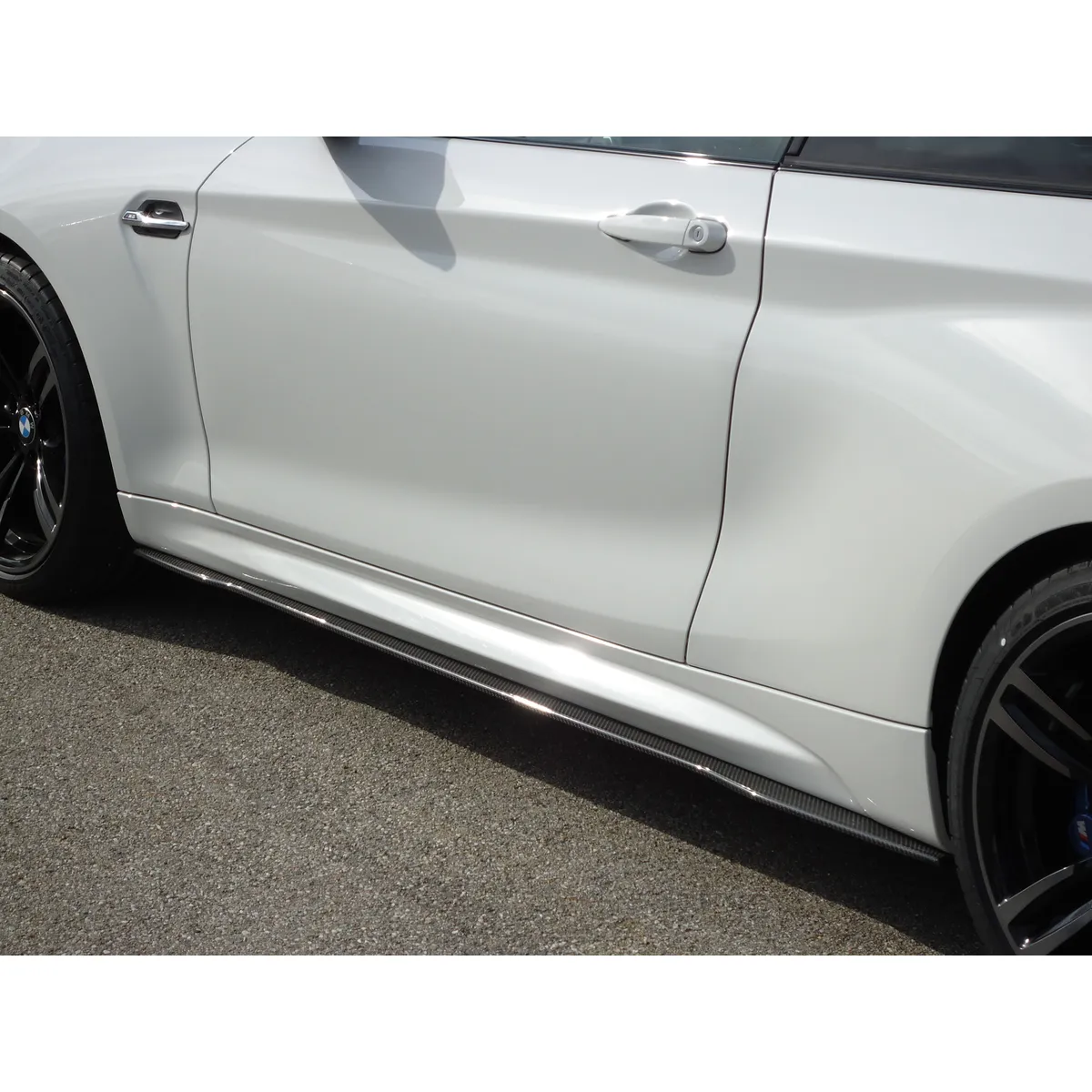 Carbon Seitenschwelleransatz passend für BMW M2 F87 (R/L)