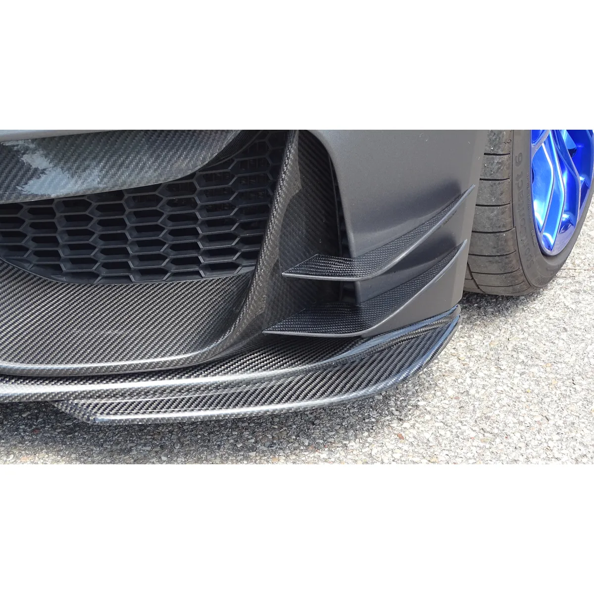 Carbon Front Wings / Canards "Race-Style" passend für BMW M3 F80, M4 F82/83