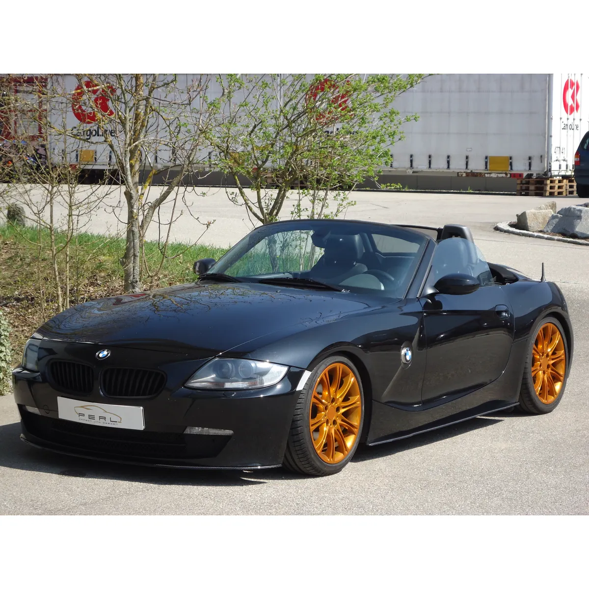 Carbon Seitenschwelleransatz (R/L) passend für BMW Z4 E85/ 86/ 89