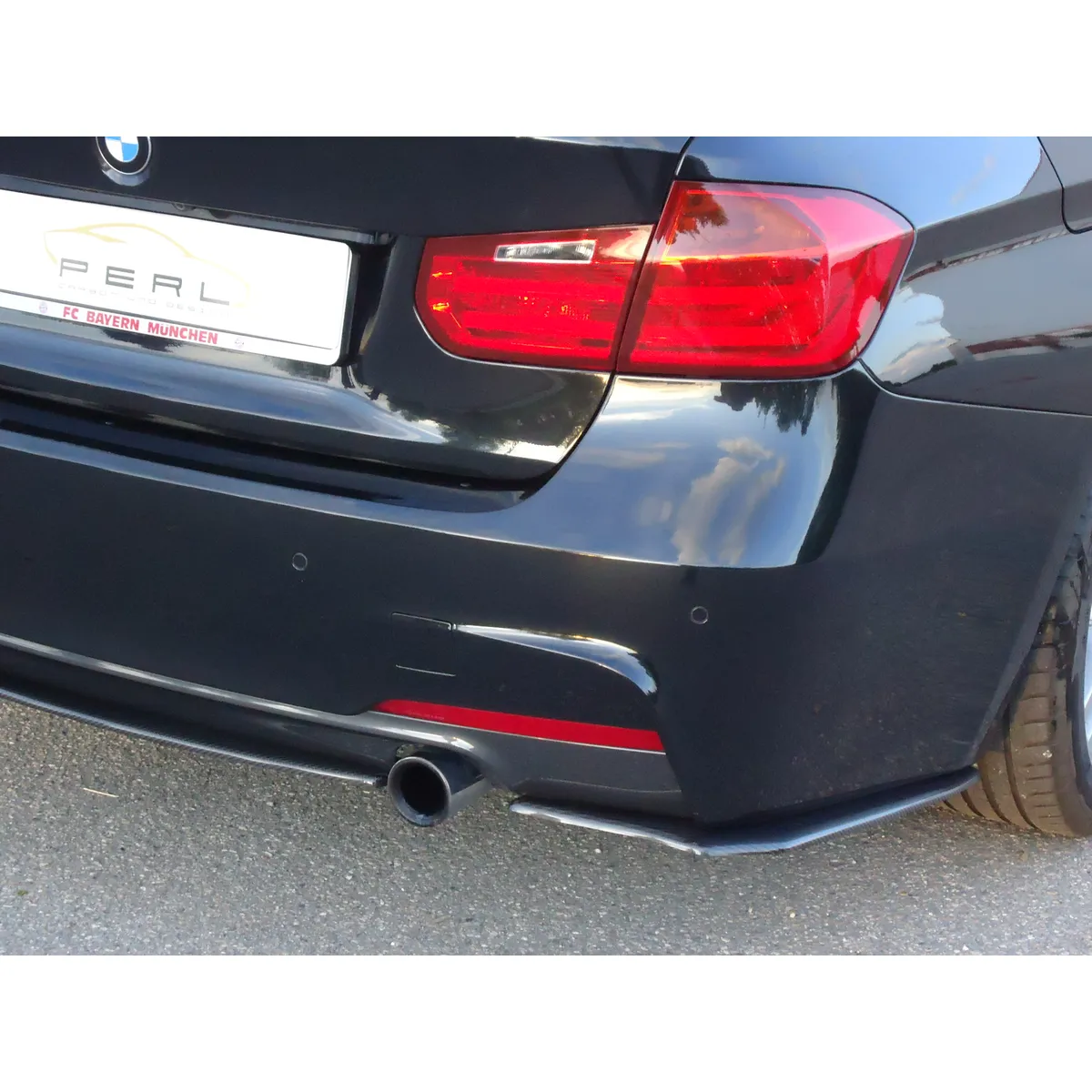 Carbonansatz Heckstoßstange passend für BMW F30/31 335 (R/L) M-Paket