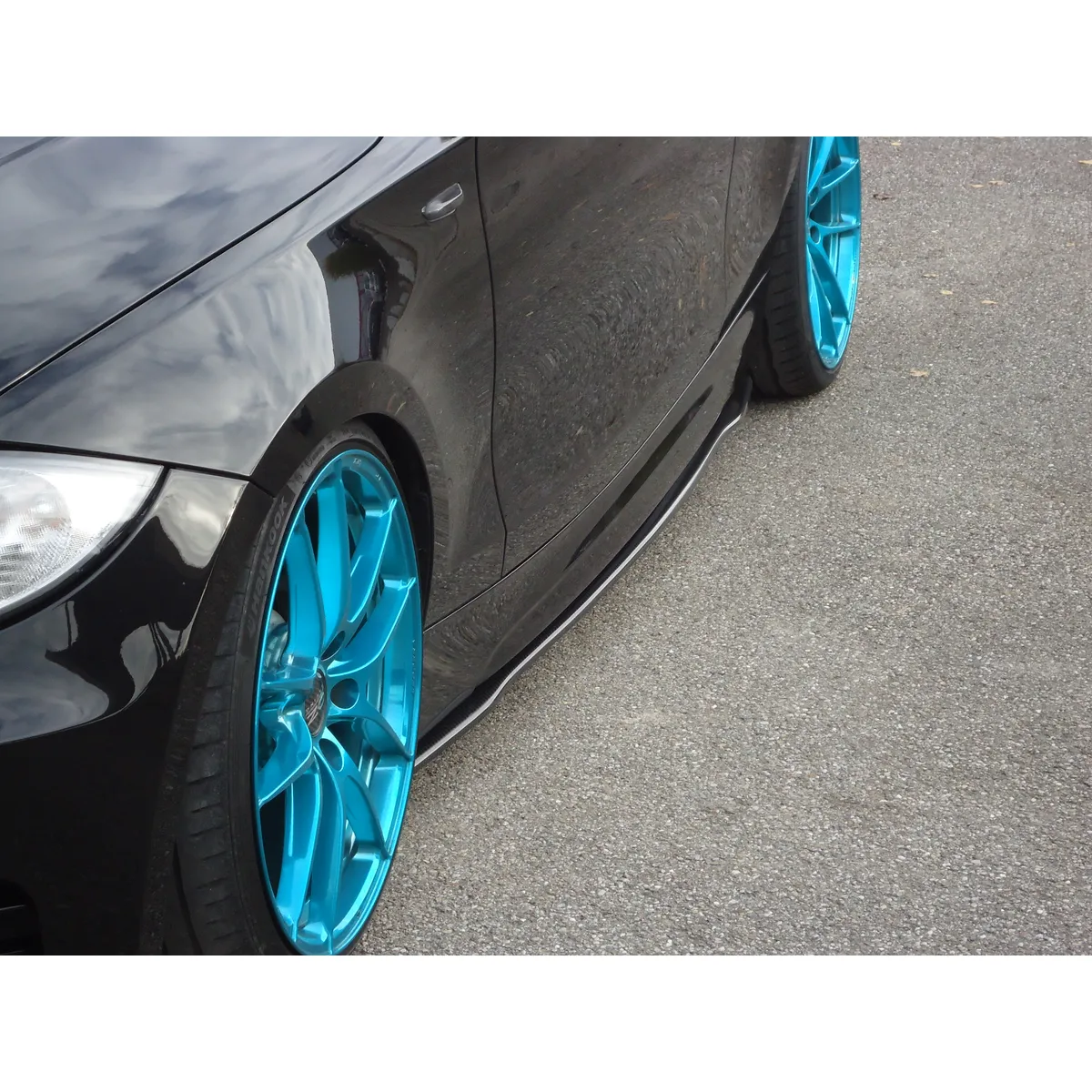 Carbon Seitenschwelleransatz (R/L) passend für BMW  E82 / 88 M-Paket