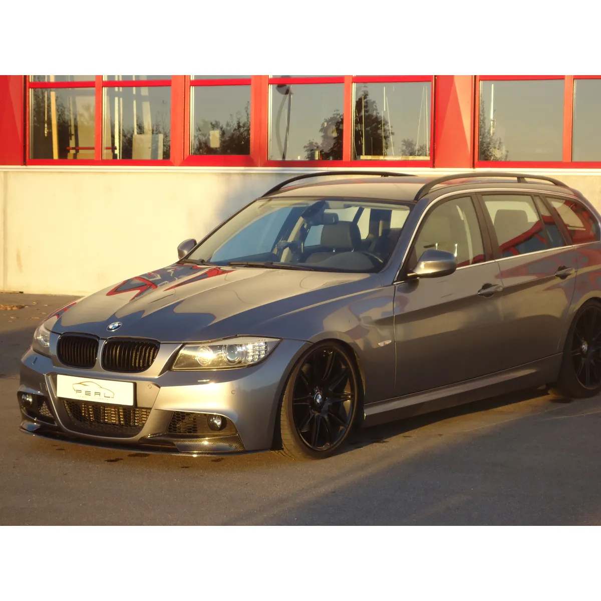 Carbon-Schwert passend für BMW 3er E90/91 LCI M-Paket mit verbauten Flaps