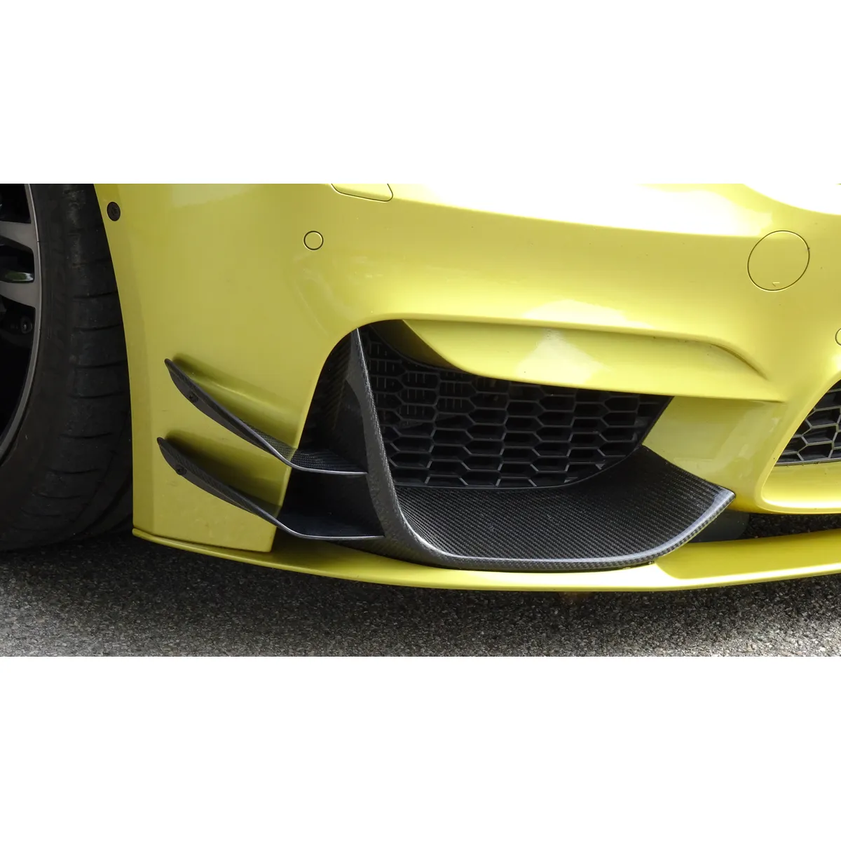 Carbon Front Wings / Canards "Race-Style" passend für BMW M3 F80, M4 F82/83