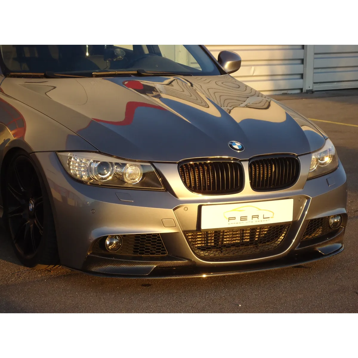 Carbon-Schwert passend für BMW 3er E90/91 LCI M-Paket mit verbauten Flaps