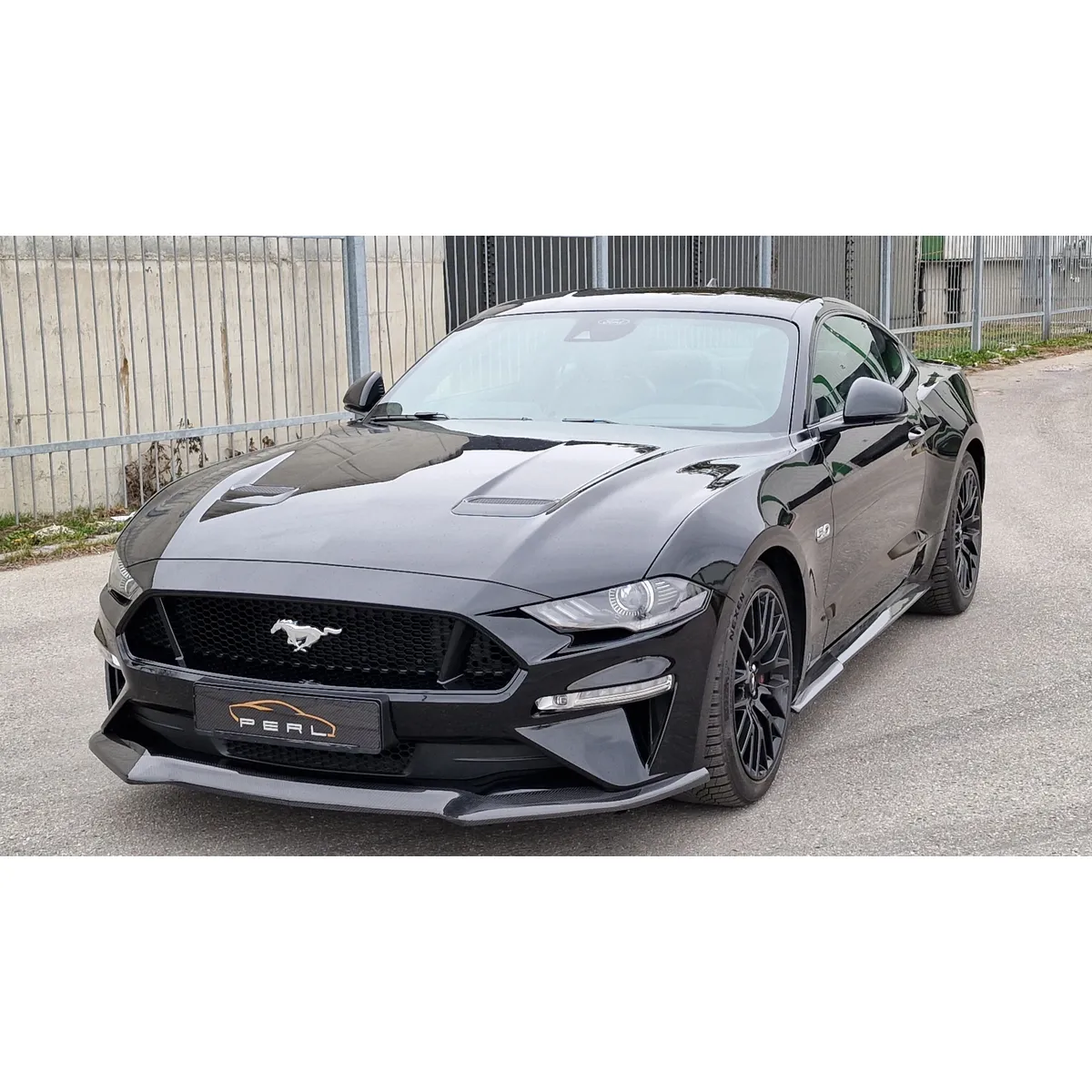 Carbon-Frontcover passend für Ford Mustang 6 LAE Facelift