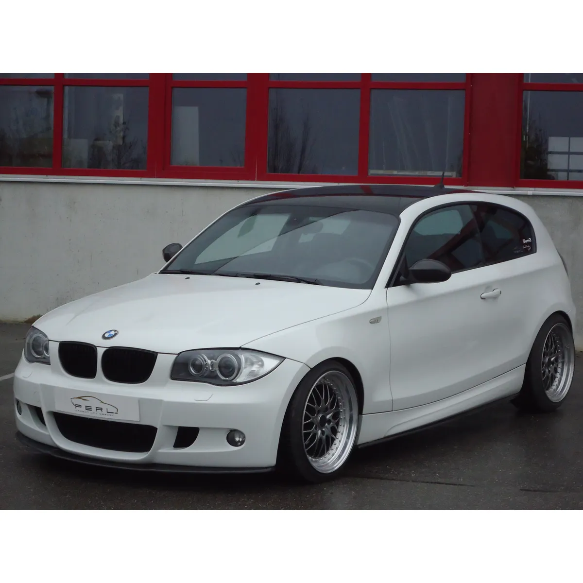 Carbon Seitenschwelleransatz (R/L) passend für BMW E81 M-Paket