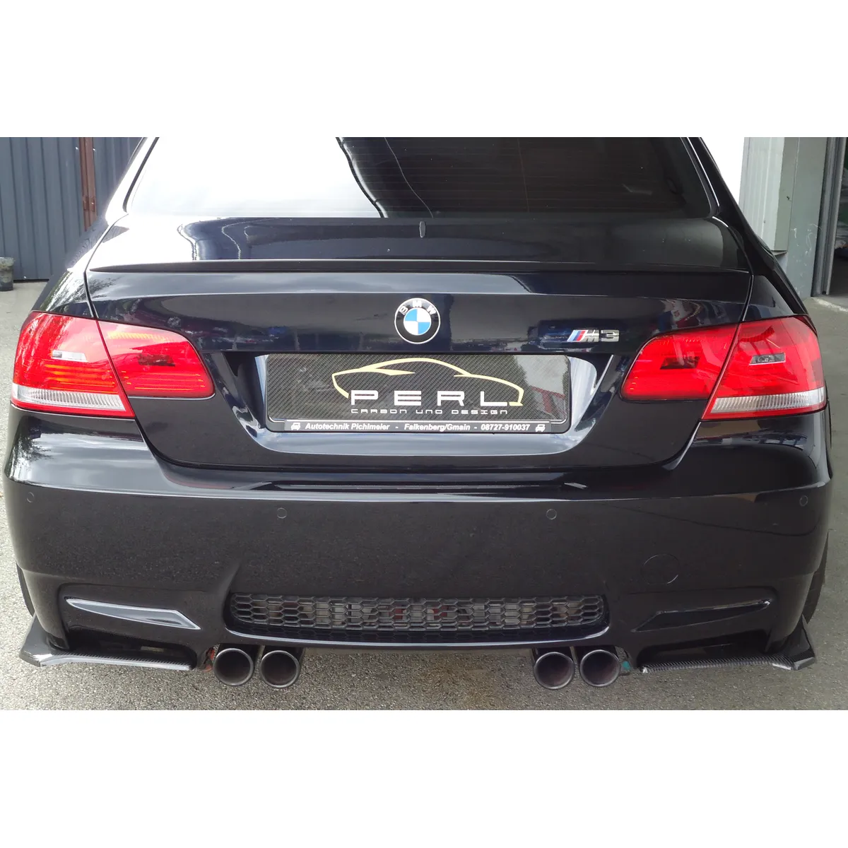 Carbonansatz Heckstoßstange passend für BMW M3 E92/93 (R/L)