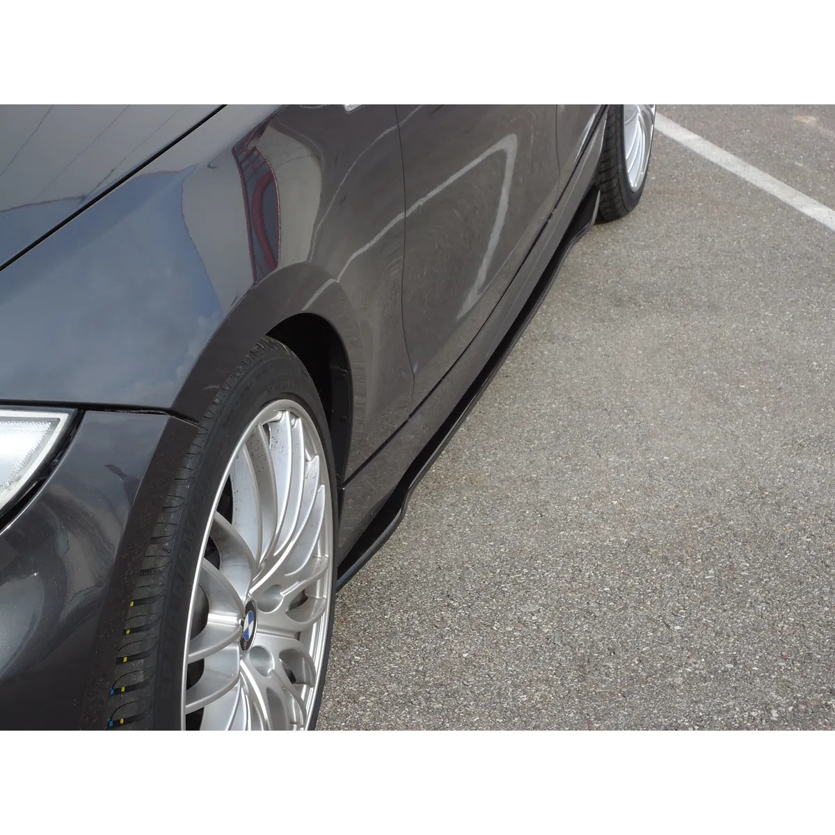 Carbon Seitenschwelleransatz (R/L) passend für BMW E87 M-Paket