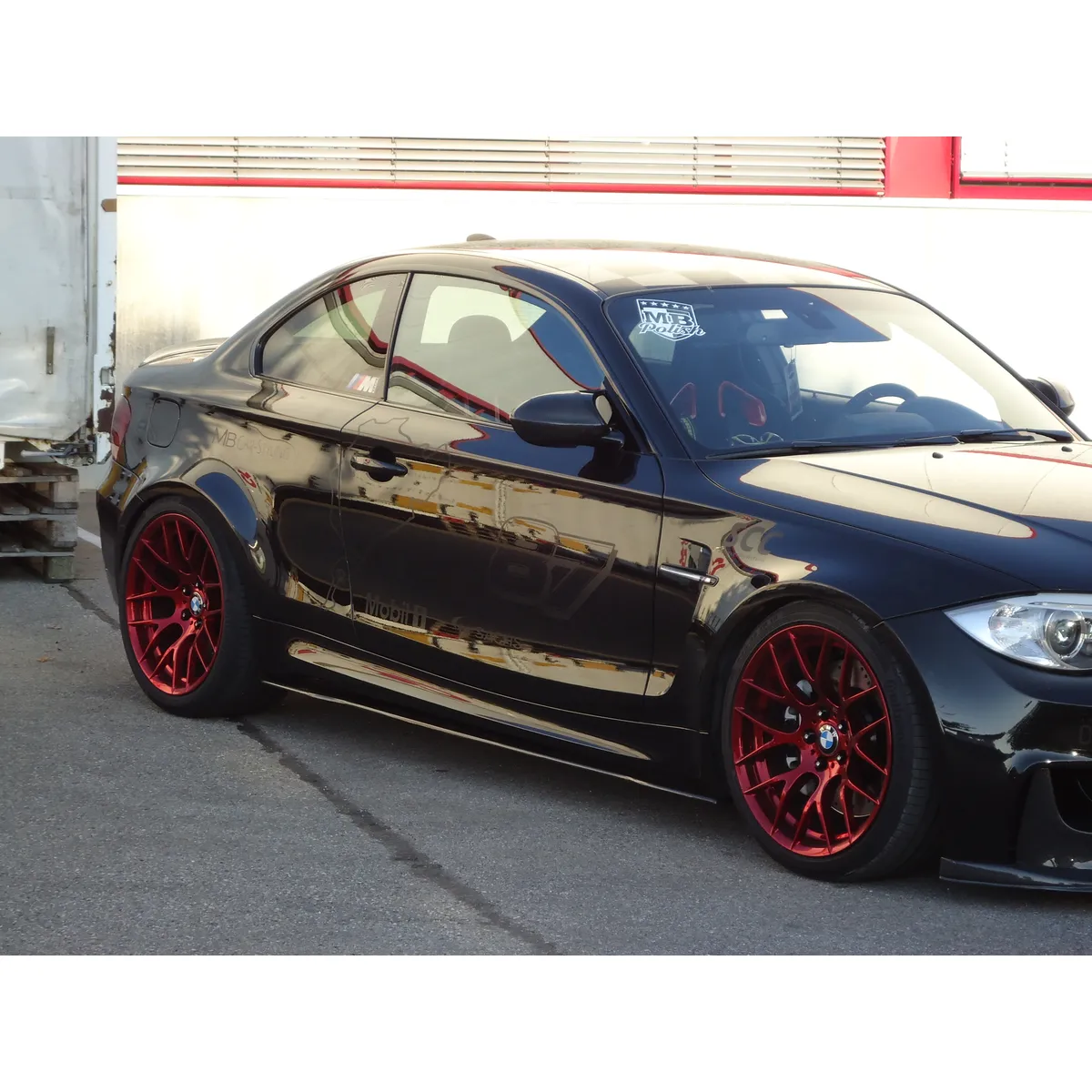 Carbon Seitenschwelleransatz (R/L) passend für BMW 1er M Coupé