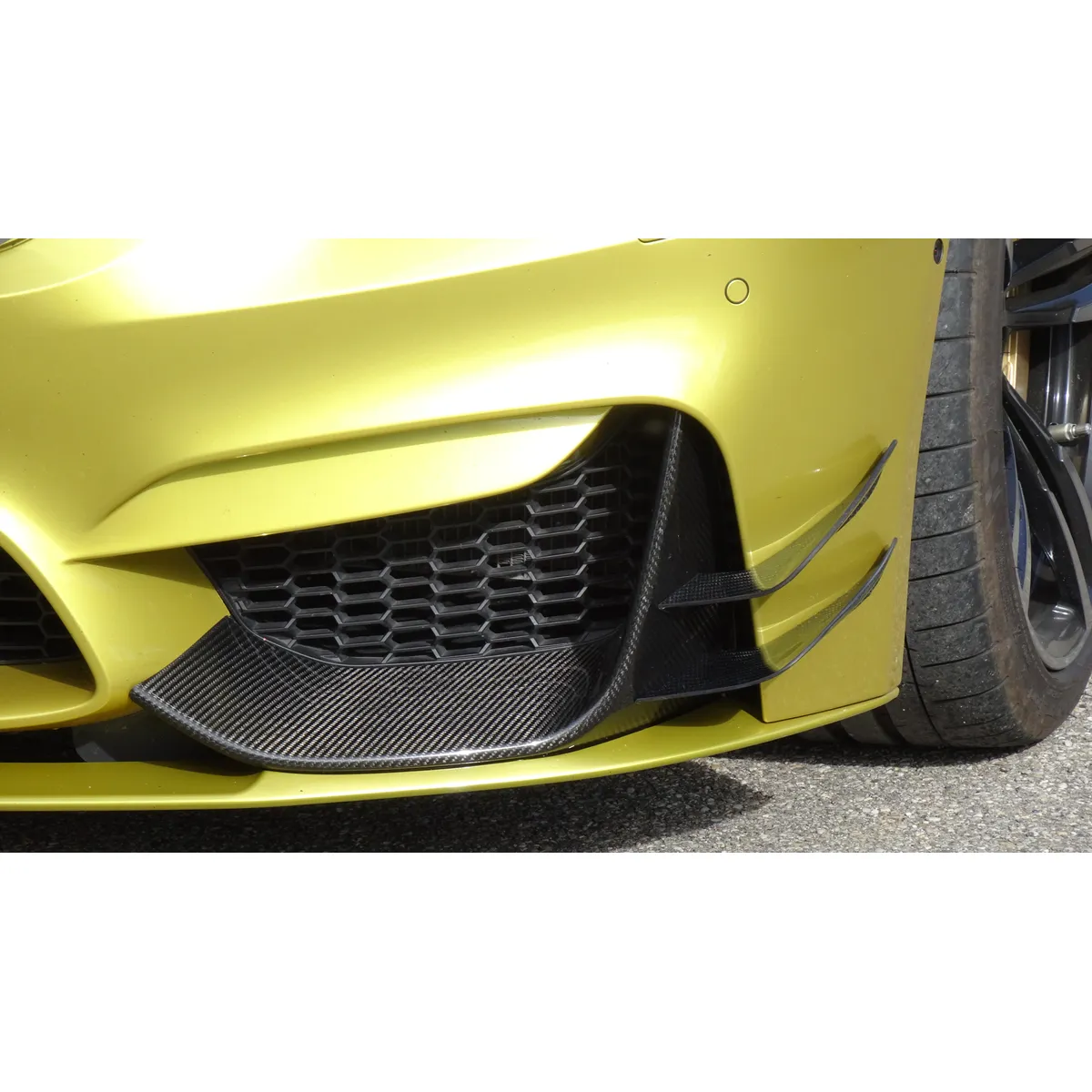 Carbon Front Wings / Canards "Race-Style" passend für BMW M3 F80, M4 F82/83