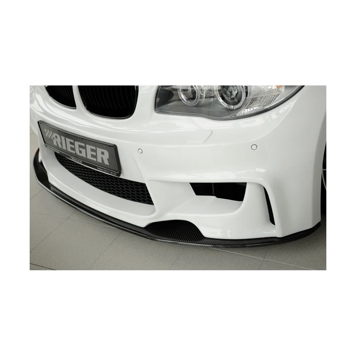 Carbon-Schwert passend für BMW 1er E81/82/87/88 nur Rieger Front Typ 35030