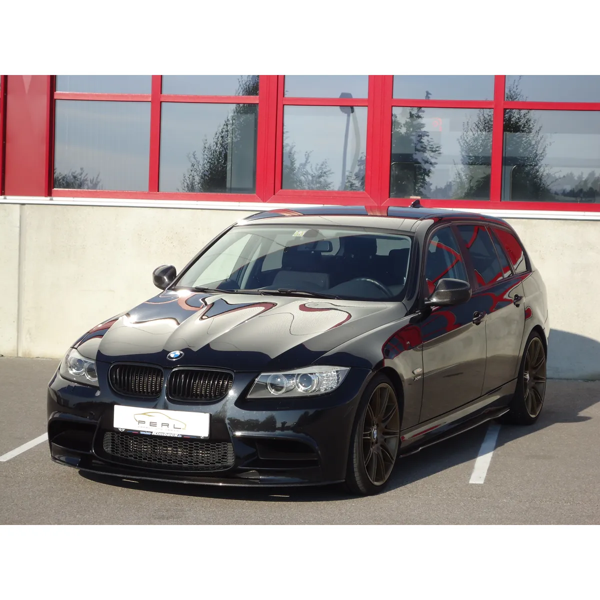 Carbon Seitenschwelleransatz (R/L) passend für BMW E90/91
