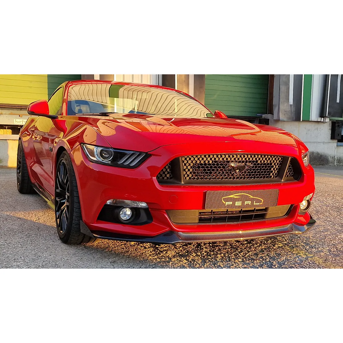 Carbon-Frontcover passend für Ford Mustang 6 LAE (VFL)